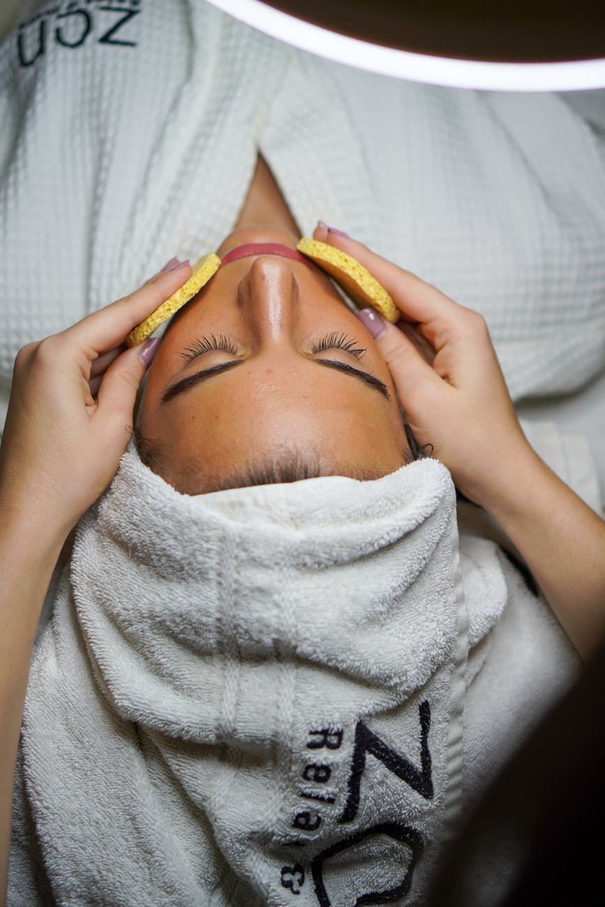 Luxury facial done by Napa Esthetician