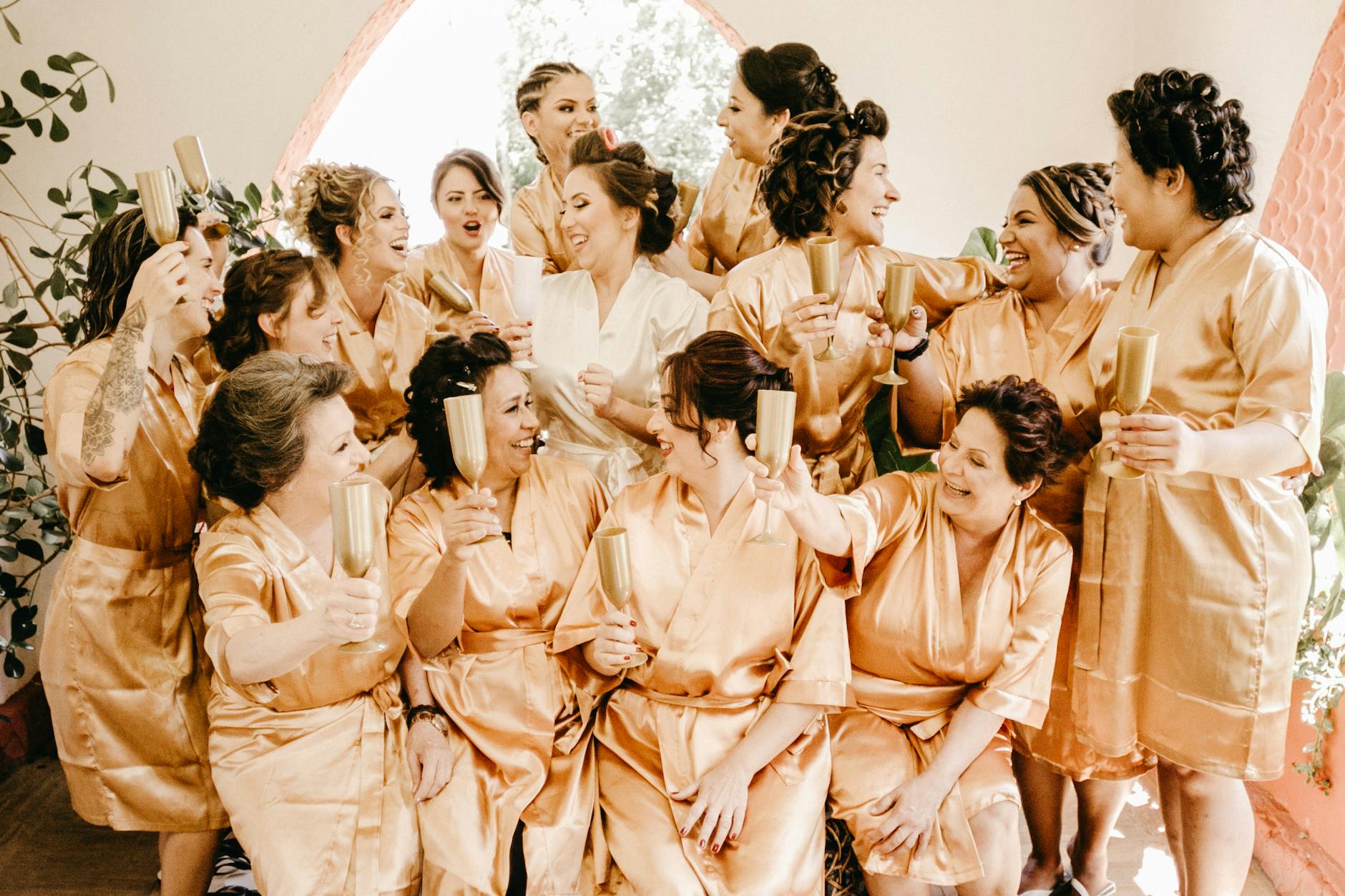 Bachelorette Spa Party in Napa hosted by mobile esthetician